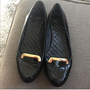 🚫🚫SOLD🚫🚫Tory Burch Black Loafer Flats Reva 7